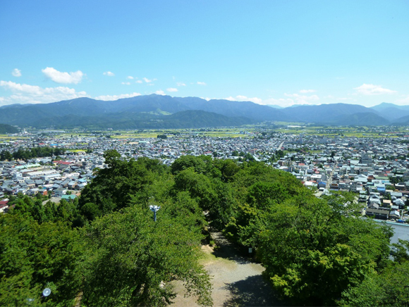 View from the castle tower (North)