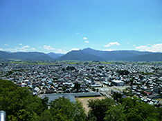 View from the castle tower (East)