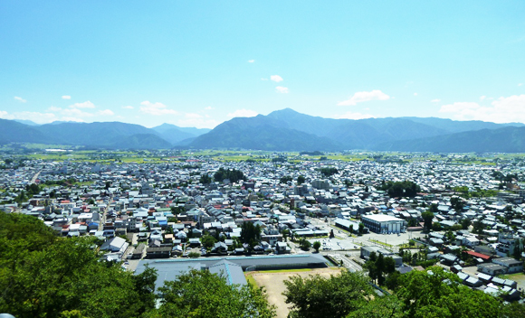 View from the castle tower (East)