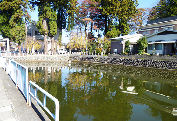 亥山（いやま）城跡　現・日吉（ひよし）神社